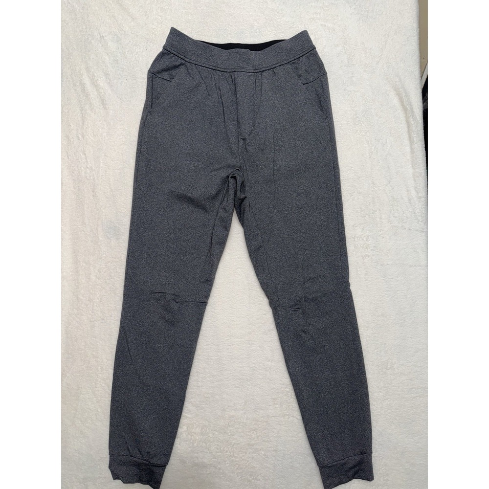 Lululemon Men's Intent Jogger Pants Heathered Black Pockets Size XSmall